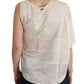 Beige Sleeveless Modal Top - Elevated Basics