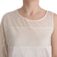 Beige Sleeveless Modal Top - Elevated Basics