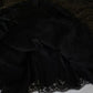 Black Gold Crystal Heart A-line Dress
