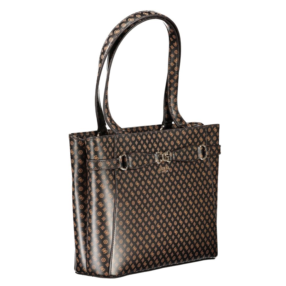 Brown Polyethylene Handbag