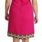 Pink Italia Forever Crystal Sheath Dress