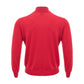 Elegant Crimson Wool T-Shirt for Men