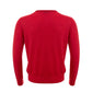 Elegant Red Wool Sweater for Men