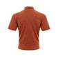 Elegant Linen Polo Shirt in Sophisticated Brown