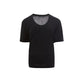 Elegant Black Cotton Top for Fashion-Forward Women