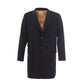 Elegant Blue Wool Jacket for Men