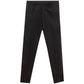 Sleek Black Wool Trousers for Men