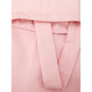 Elegant Pink Viscose Pants for Chic Style