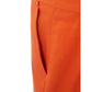 Elegant Cotton Orange Pants