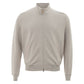 Beige Cotton Cardigan for Men