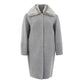 Elegant Gray Wool Jacket for Timeless Style