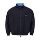 Elegant Blue Polyester Jacket for Men