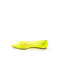 Sunshine Yellow Mesh Flat Elegance