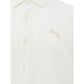 Elegant White Organic Cotton Shirt