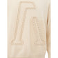 Beige Woolen Sophistication Sweater