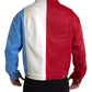 Multicolor Polyester Collar Short Jacket