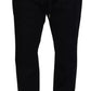 Black Jogging Trouser Cotton Stretch Pants