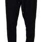 Black Jogger Jogging Wool Pants