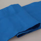 Royal Blue Scarf Neck Wrap Shawl Silk Scarf