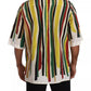 Multicolor Striped Linen Cotton Shirt