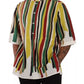 Multicolor Striped Linen Cotton Shirt