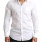 White GOLD Formal Cotton Tuxedo Dress Shirt