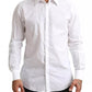 White GOLD Formal Cotton Tuxedo Dress Shirt