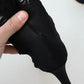 Black Stretch Pumps Boots Floral Lace Shoes