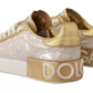 White Portofino Mother Of Pearl Sneakers Casual Shoes