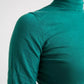 Dark Green Turtleneck Cropped Pullover Sweater