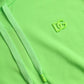 Neon Green Logo Pullover Hooded Sweatshirt Sweater