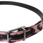 Multicolor Jacquard Leather Metal Buckle Belt