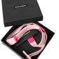 Pink Canvas Stretch Plastic Buckle Women Belt