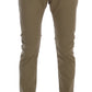 Beige Slim Fit Chinos for Sophisticated Style