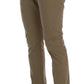 Beige Slim Fit Chinos for Sophisticated Style