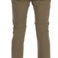 Beige Slim Fit Chinos for Sophisticated Style