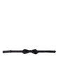 Black Silk Adjustable Neck Men Bow Tie