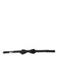 Black Silk Adjustable Neck Men Bow Tie