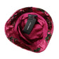 Pink Floral Cap Cotton Bucket Hat Men