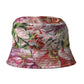 Multicolor Floral Jacquard Bucket Hat Men