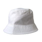 White Cotton Cap Bucket Capello Hat Men