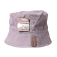 Light Brown Nylon Canvas Bucket Hat Men