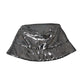 Silver Sequined Nylon Bucket Hat Men