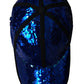 Royal Blue Sequin Baseball Hat Men