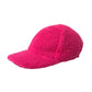 Pink Fleece Plush Baseball Hat Men