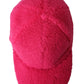 Pink Fleece Plush Baseball Hat Men