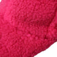 Pink Fleece Plush Baseball Hat Men