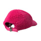 Pink Fleece Plush Baseball Hat Men