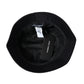 Black Wide Brim Cap Bucket Hat Men