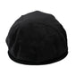 Black Corduroy Crown Newsboy Hat Men